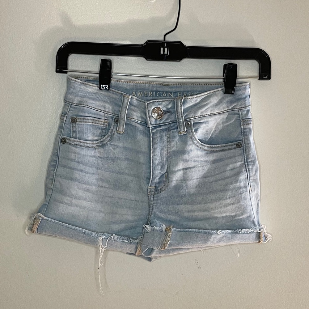 American Eagle Hi Rise Shorties